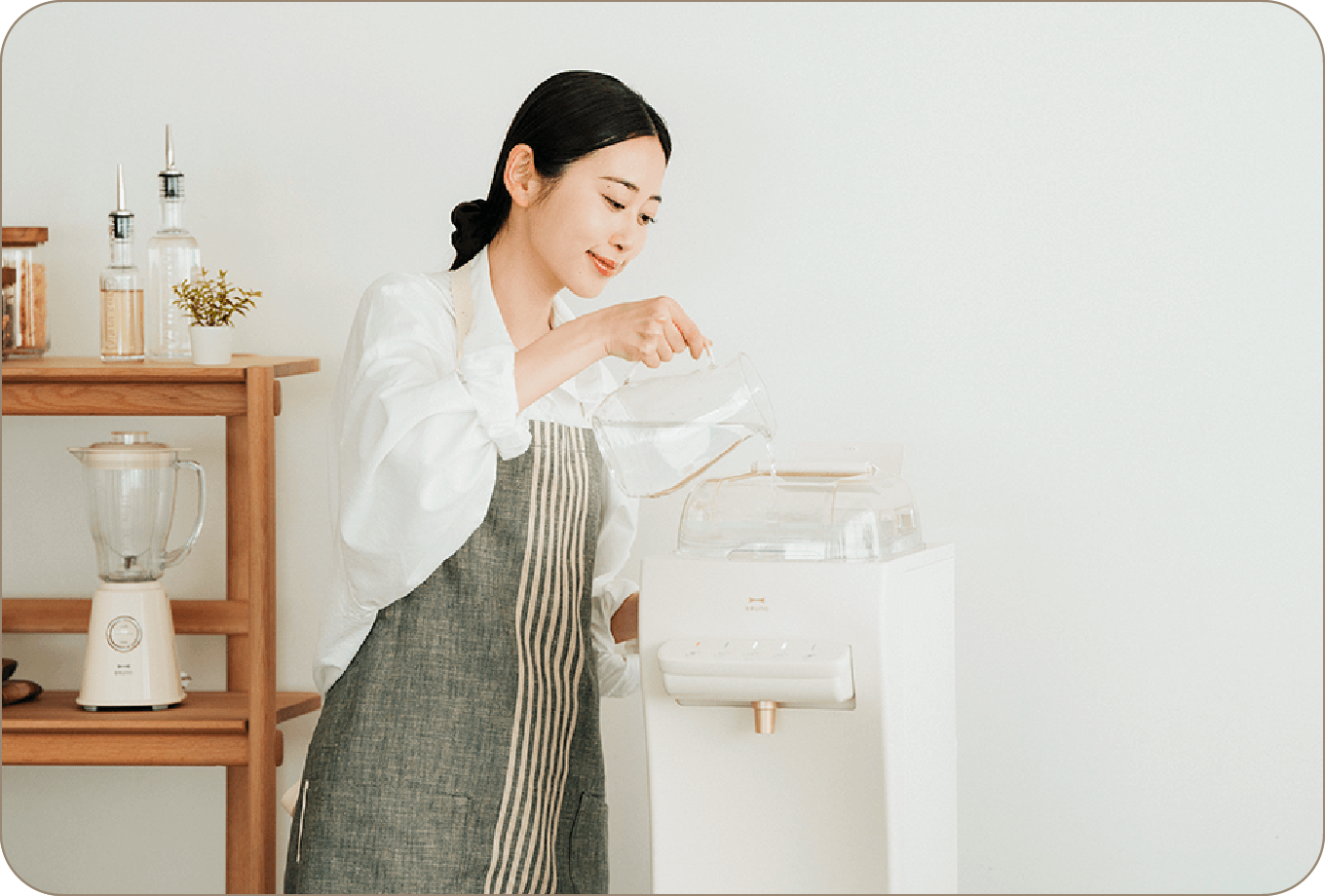 HummingWater×くらしTEPCO WEB限定】BRUNO監修｜おしゃれな浄水型